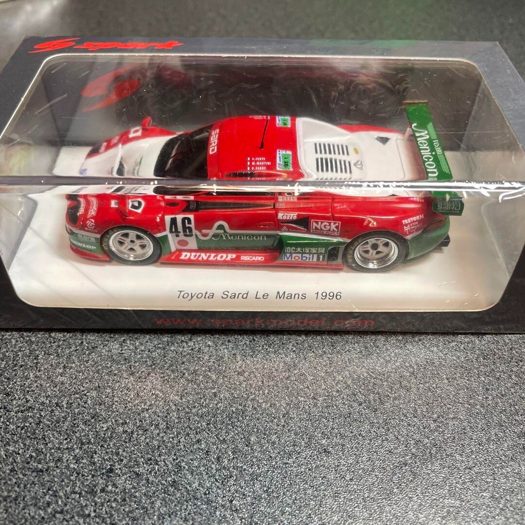1/43 Spark Toyota Sard Le Mans 1996 #46 Rd Green w/ Box From 1/43 Spark Toyota Sard Le Mans 1996 #46 Rd Green w/ Box From