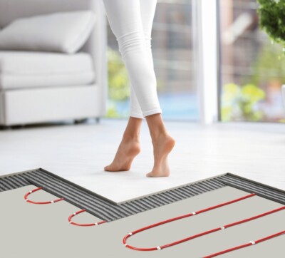Fußbodenheizung elektrisch Elektro Jollytherm Terraheat Heizdraht Boden Fliese