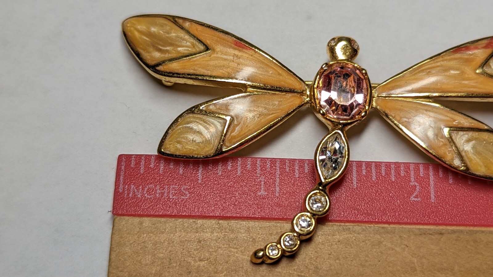 VINTAGE DRAGONFLY KJL FOR AVON KENNETH JAY LANE B… - image 24