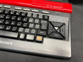 Sony MSX2 HB-F1 HITBIT Home Computer Color Black  Joystick 1 Piece Set Used