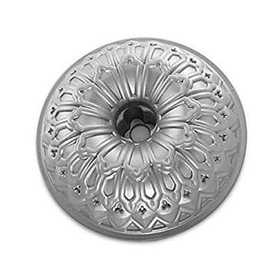 Nordic Ware Metallic Stained Glass Design Cast Aluminum Bundt Pan