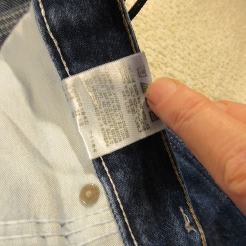 big mens nwot wrangler work gear carpenter jeans size 42x32 - Picture 8 of 16