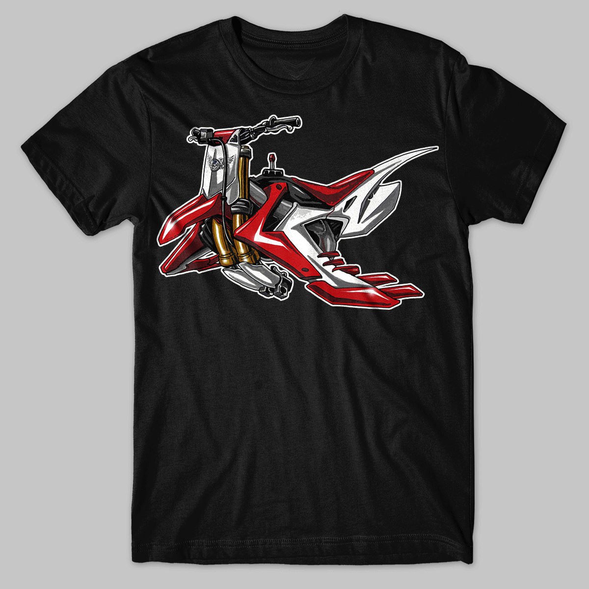 Tシャツ・カットソー HONDA MOTORCYCLE CRF 300L Modeling Short Sleeve Black Honda CRF Motocross T-Shirt for Offroad Riders | eBay