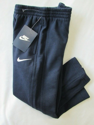 NIKE Navy Warm Fleece Backing Athletic Sweatpants Boys size 4 NEW - Picture 7 of 12