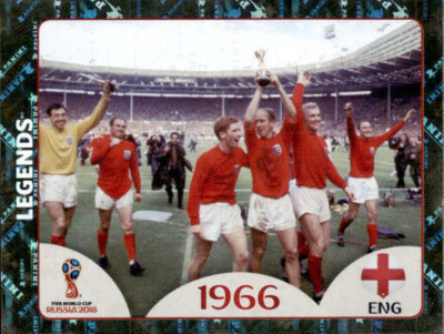 Panini WM 2018 World Cup Russia - Sticker 677 - England - FIFA World Cup Legends