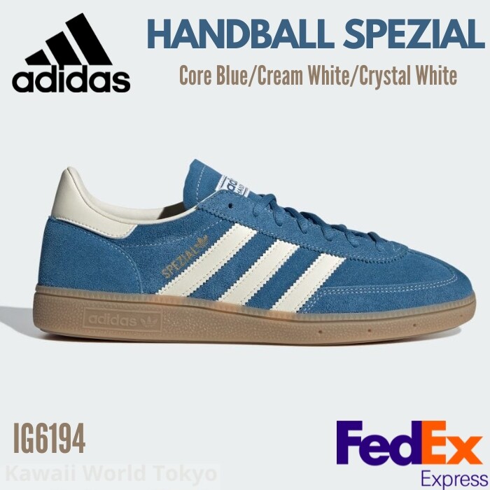 ★大人気★ Adidas Spezial Handball Core Blue Cream White Adidas Originals HANDBALL SPEZIAL Core Blue/Cream White