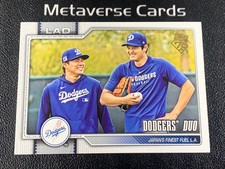 2026 Topps Series 1 Shohei Ohtani Yoshinobu Yamamoto Duo #265 Golden Mirror
