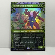 Groundchuck  Dirtbag Showcase Foil 238 MTG Teenage Mutant Ninja Turtles EN NM