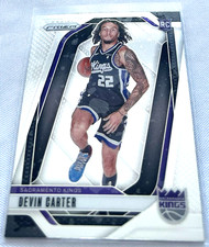 2024-25 Panini Prizm Basketball Devin Carter Sacramento Kings rookie card #231. rookie card picture
