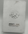 Metal Infinity Cube fidget Gadget Toys for Stress Anxiety Relief Black