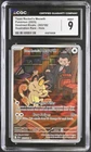 CGC 9 MINT Team Rocket's Meowth 203/182 Destined Rivals Illustration Rare Holo