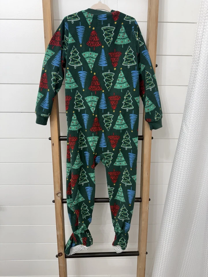 Manta de pijama con patas de lana Carters para dormir talla 5 árboles de Navidad árbol verde Foto 3 de 4