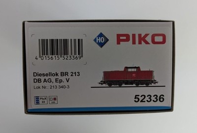 PIKO 52336 H0 DC Diesellok BR 213 orientrot DB AG Ep. V