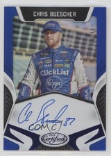 2018 Certified Certified Signatures Blue 36/49 Chris Buescher #CS-CB Auto 6n5