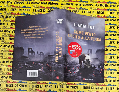 Book libro COME VENTO CUCITO ALLA TERRA romanzo ILARIA TUTI 2022 LONGANESI (B84)