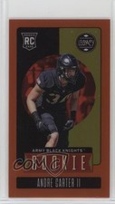 2023 Panini Legacy Rookies Premium Edition Mini Orange /125 Andre Carter II 1c35