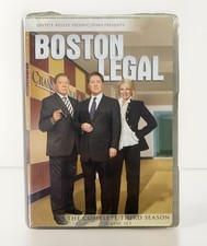 Boston Legal Season 3 NEW Factory Sealed Complete 7-Disk Set