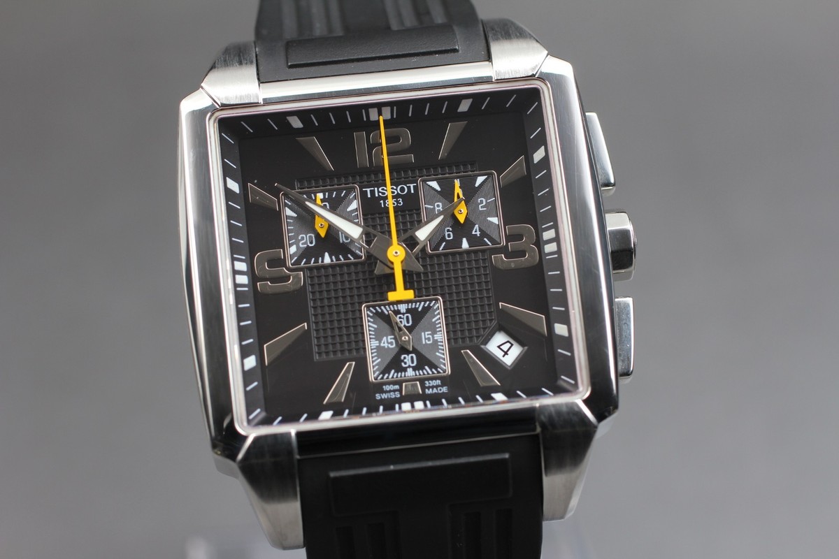 Tissot T-Trend Men's Black Watch - T005.517A for sale online | eBay