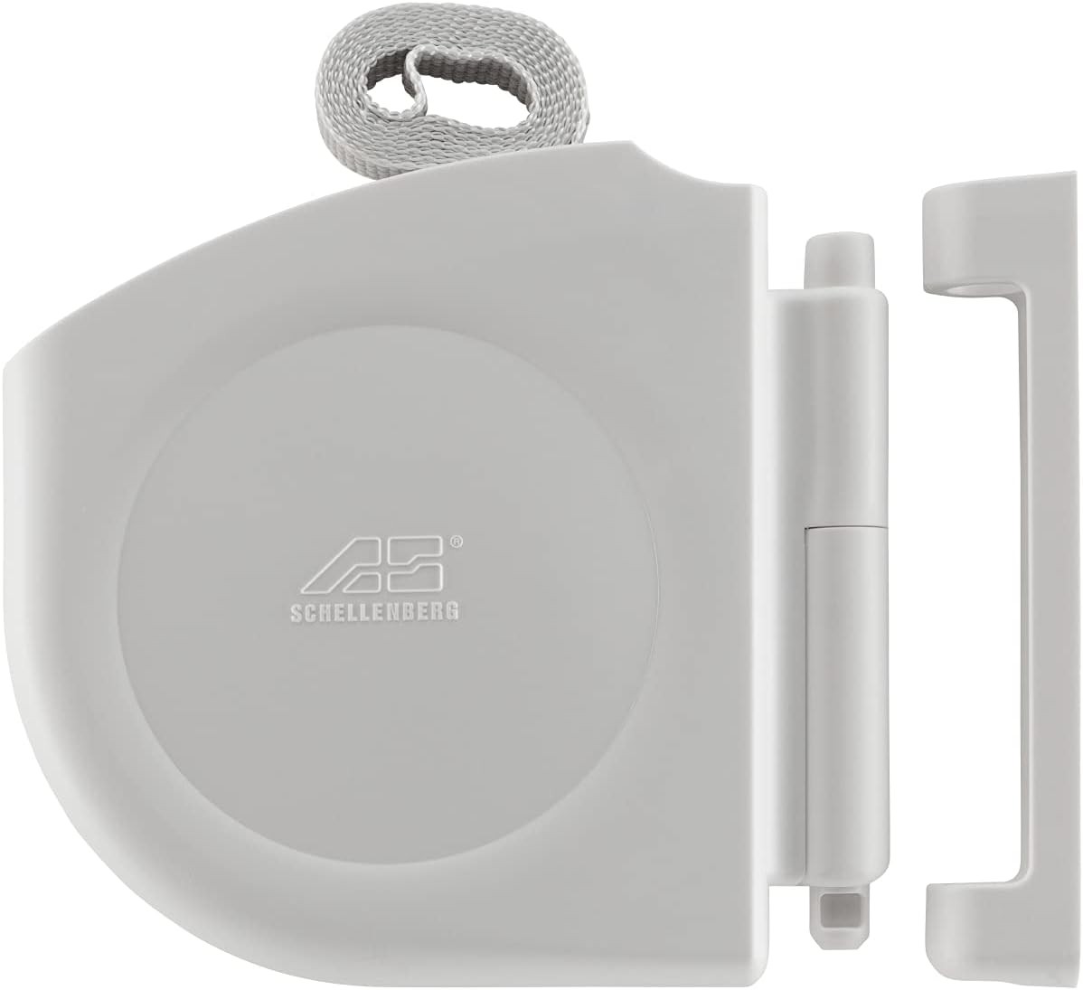 Enrouleur de sangle volet roulant pivotant à 180 degrés Schellenberg Design Mini blanc - 2
