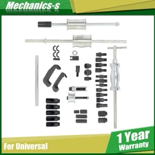 Steel 40 Pieces Diesel Injector Extractor Slide Hammer Puller Adapter Tool Kit