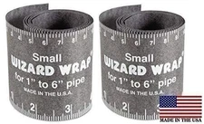 2 EACH Flange Wizard WW-16 Small Wrap 30” Long x 2-5/8” Wide For Pipe 1” to...