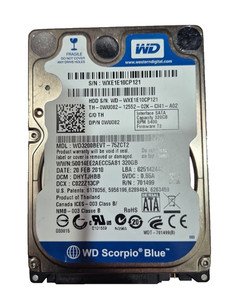 HDD WD 320GB 2.5” SATA Notebook WD3200BEVT Laptop Getestet Ok 💾