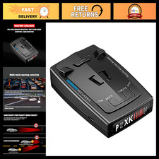 High-Performance Laser Radar Detector for Cars, Long Range, Anti-Falsing, LED Di