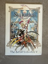 Suikoden V Art Book + Limited Edition Music CD Soundtrack PS2 Promo New Sealed
