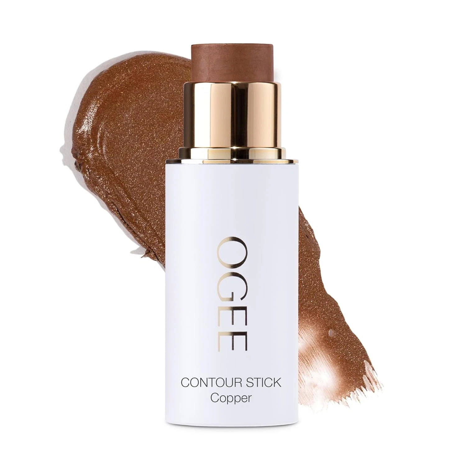 Ogee Sculpted Face Stick (COPPER - RADIANT COCOA) Certified Organic Bronzer Stic