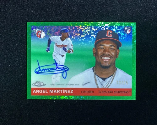 Angel Martinez 2025 Topps Chrome Angel Martinez Green