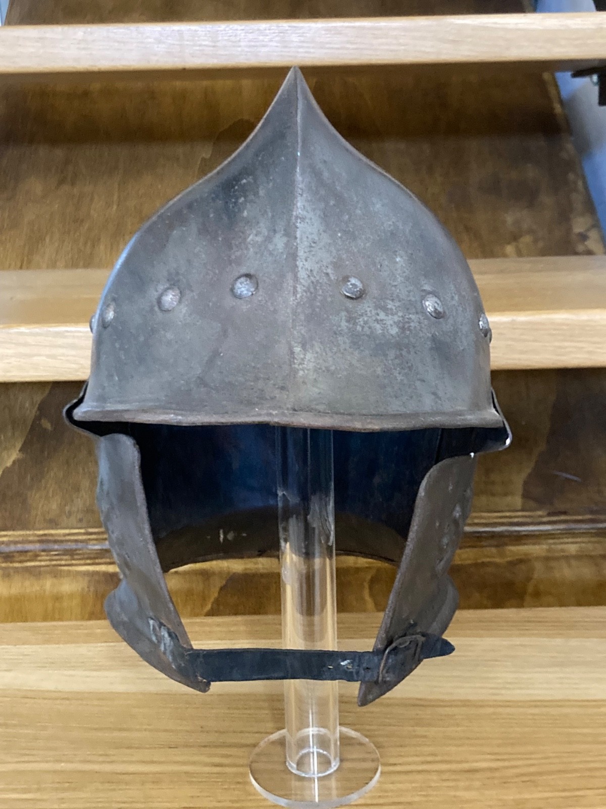 antique renaissance burgonet helmet XVII and later armor armour