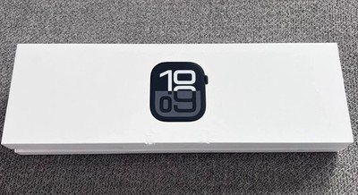 Apple Watch Series 10 (GPS) 46mm w Sport Band M/L Jet Black MWWQ3LW/A 2024 Model