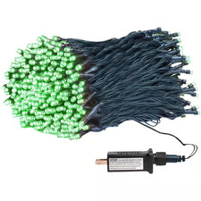 500 Lights 164 Ft. Indoor/Outdoor Plug-In Fairy LED Christmas String Light, Wate