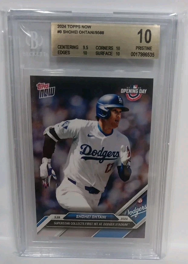 Shohei Ohtani Beckett Grading Services (BGS) Baseball Sports