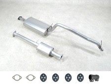 Auspuff SET Neu für Ford Ranger 2.2 TDCI ab 04/11 Anbauteile Endtopf Mitteltopf