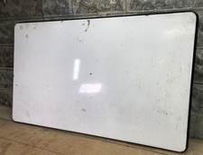 Black White Porcelain Table Top Panel, Kitchen Cupboard Hoosier Enamel A43