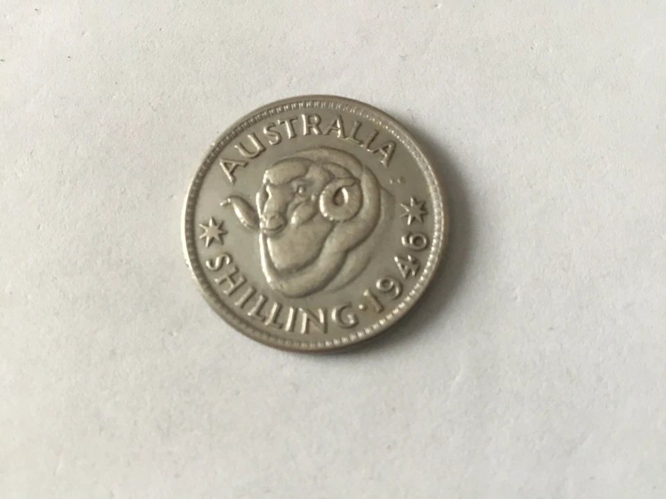 Australie Pièce Shilling Argent 1946 - Photo 1/2