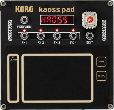 KORG NTS-3 Black Kaoss Pad DIY Kit PROGRAMMABLE EFFECT KIT Synthesizer New