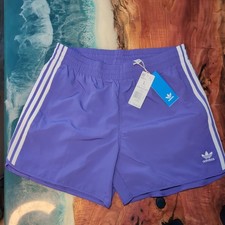 Adidas Originals Sprinter Shorts Purple Men's Size L