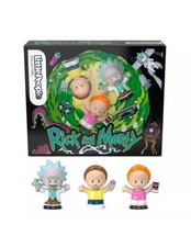 Little People Collector RICK AND MORTY 3pc Figure Set
