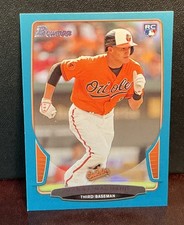 2013 Bowman Chrome, Blue AND Base set cards: MANNY MACHADO Rookie cards /500