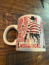 Nightmare On Elm Street Freddy Krueger 20 Oz mug white with red and white detail