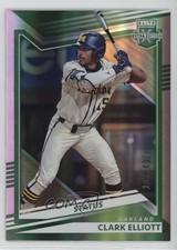 2022 Panini Elite Extra Edition Status Green 295/499 Clark Elliott #69 0rd2