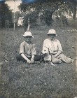 vintage snapshot photo: 1907 Pit Bull Terrier Dog Pitbull Photograph Boys #07 — photo 1