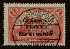 Germany Marienwerder Mi26I Plebiscite Prussia Poland 93093