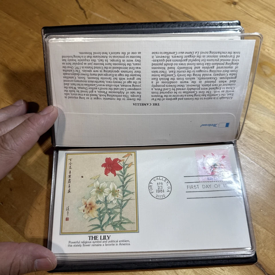 1981 18c Fowers 1876-79 Fleetwood First Day Cover Master Set of (5) with binder. - Image 4 of 4