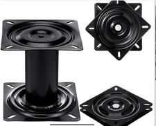 VioraWhite 2 Pcs Boat Seat Base 7 Inch Adjustable Boat Seat Pedestal and 360 Deg