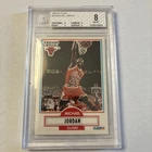 Fleer 1990-91 Michael Jordan #26 BGS 8 Chicago Bulls Basketball Card