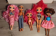 Collection of L.O.L. Surprise! O.M.G. fashion dolls.