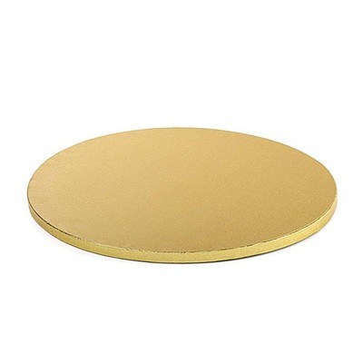0931374 CAKEBOARD Gold Ø 45 X H 1,2 cm 18 INCH, Paper